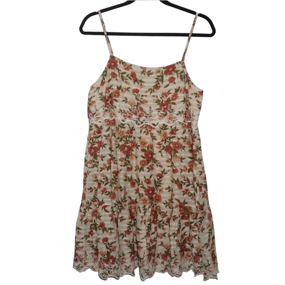 American Eagle Floral Tiered Dress